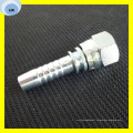 Carbon Steel Straight SAE Hydraulic Hose Connector